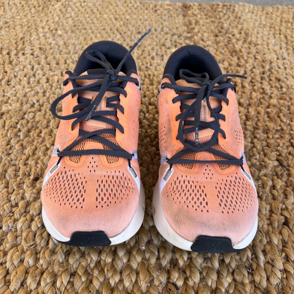 On Cloudsurfer Mens 9.5 tangerine Orange CloudTec Phase Running athletic Shoes - Picture 4 of 10